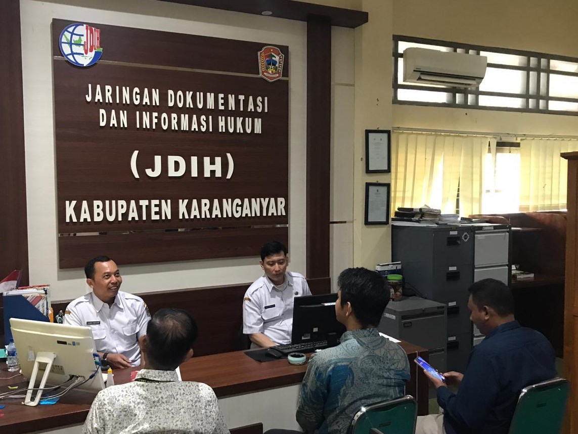 Bertandang ke Kabupaten Karanganyar, Tim JDIH Kota Pekalongan Lakukan Studi Komparasi