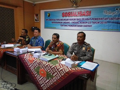 Sosialisasi Implementasi Perlindungan Hukum